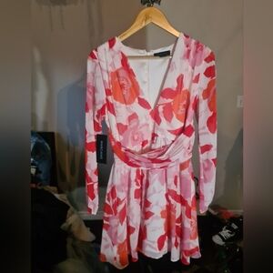 New with tags . Marciano summer floral dress Size8